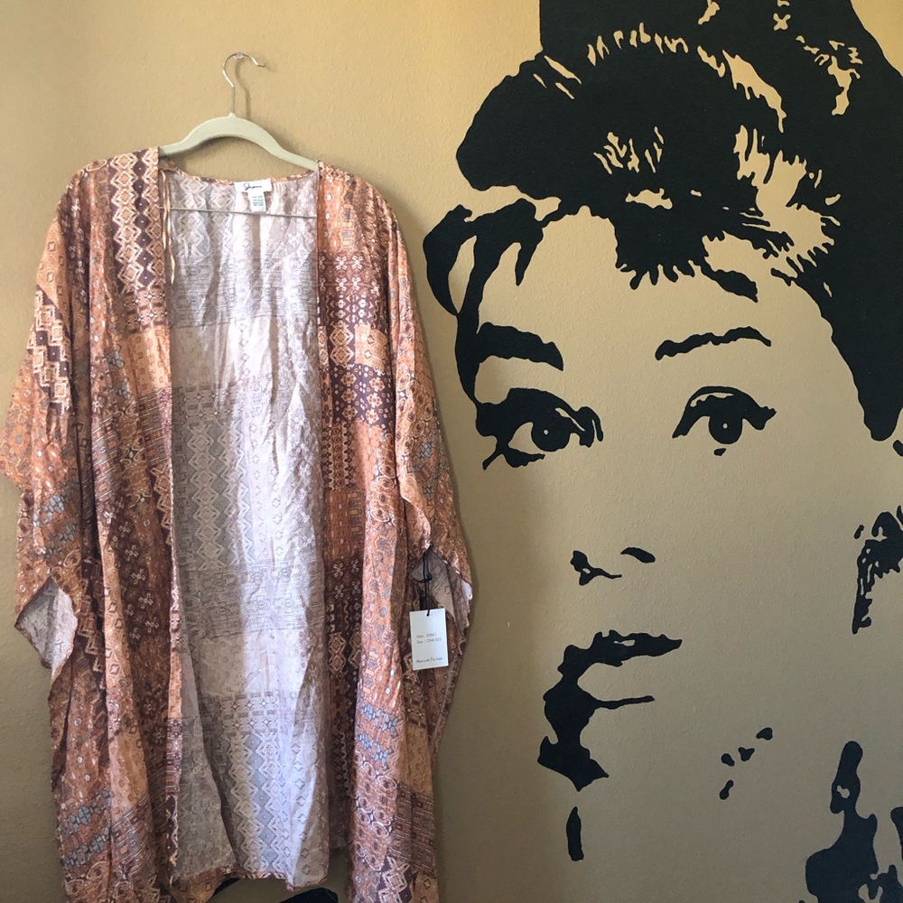 Kimono Aztec Print
